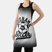 サッカー選手ADD NAMEサッカーチームパーソナライズされた エプロン (インサイチュ)