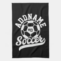 サッカー選手ADD NAMEサッカーチームパーソナライズされた