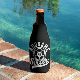 サッカー選手ADD NAMEサッカーチームパーソナライズされた ボトルクーラー