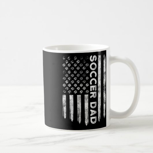 サッカー部のパパになる 新米パパ コーヒーマグカップ (右)
