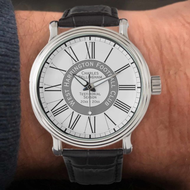 サッカー部サッカー選手の証言シーズン 腕時計 (クリエイターアップロード済み)