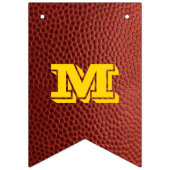 サッカー金ゴールドバナー バンティングフラッグ (第1の旗)