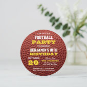 サッカー金ゴールドラウンド招待状 招待状 (スタンド正面)