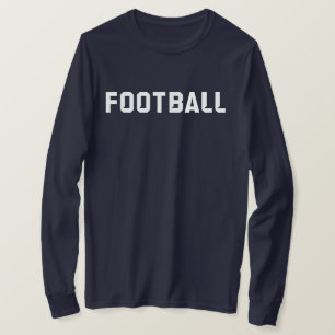 サッカー長袖のTシャツ(カスタム) Tシャツ