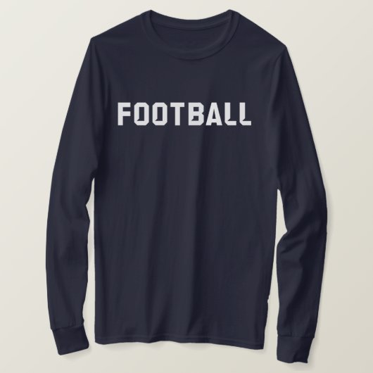 サッカー長袖Tシャツ(カスタム) Tシャツ (デザイン正面)
