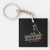 サッカー離れの私 キーホルダー (正面)