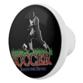 サッカー離れの私 セラミックノブ (右)