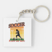 サッカー離れ2021私はこちら キーホルダー (裏面)