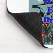 サッカー食べWIFIドリーム – おもしろいスポーツアートプリント マウスパッド (コーナー)