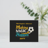サッカー魔法の実現 ポストカード (スタンド正面)