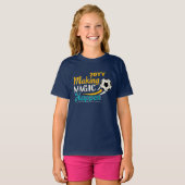 サッカー魔法の実現 Tシャツ (正面フル)