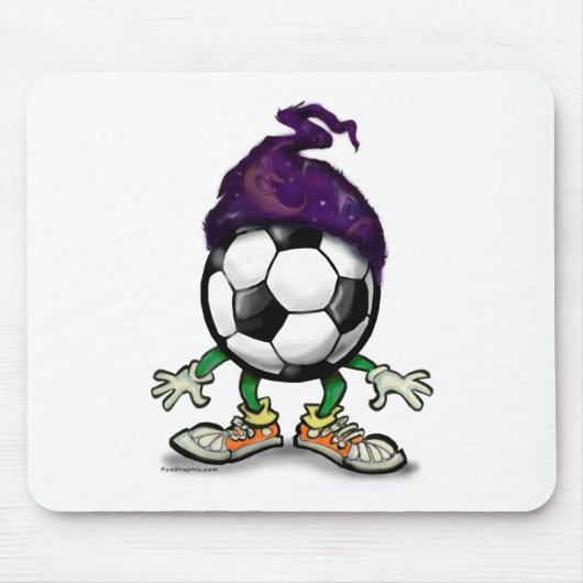 サッカー魔法使い マウスパッド (正面)