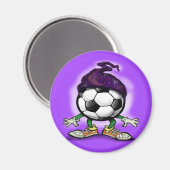 サッカー魔法使い マグネット (正面/裏面)