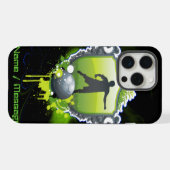 サッカー1ケース iPhoneケース (裏面横)