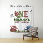 サッカー1年目のダウン誕生日 タペストリー (インサイチュ)