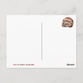 サッカー1年目のダウン誕生日 ポストカード (裏面)