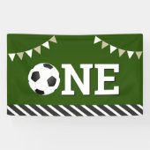 サッカー1歳の誕生日パーティー 横断幕 (横)