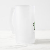 サッカー2マグカップ フロストグラスビールジョッキ (正面左)