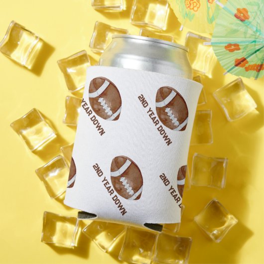 サッカー2歳の誕生日男子 缶クーラー (インサイチュ 夏)