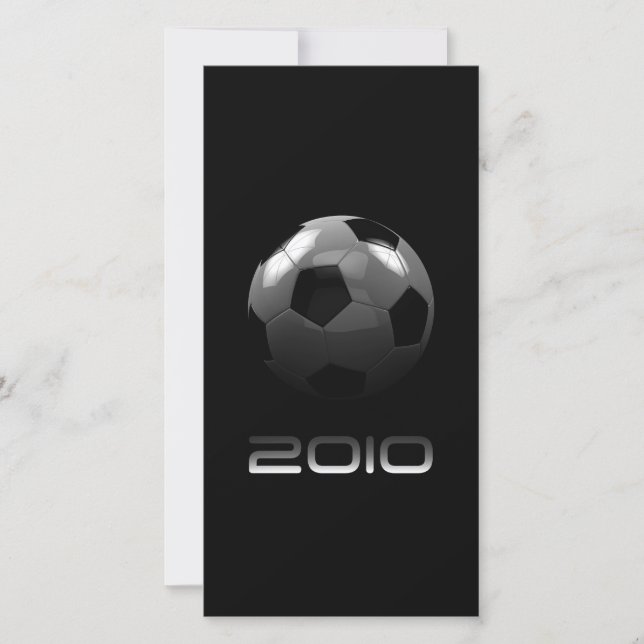 サッカー2010フォトカード (正面)