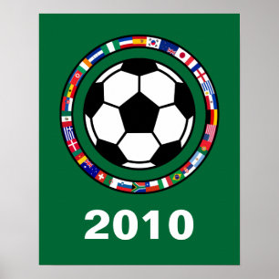 サッカー2010年 ポスター