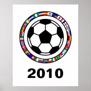 サッカー2010年 ポスター