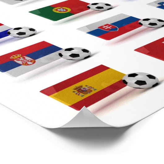 サッカー2010 ポスター (角)