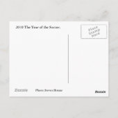 サッカー2010 ポストカード (裏面)