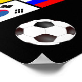 サッカー2014 ポスター (角)