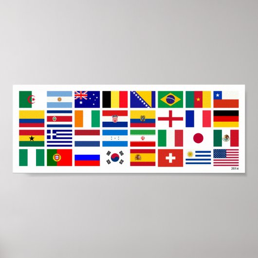 サッカー2014 ポスター (正面)