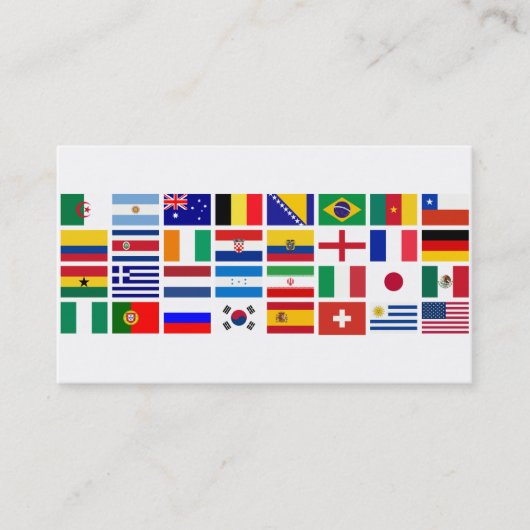 サッカー2014 名刺 (正面)