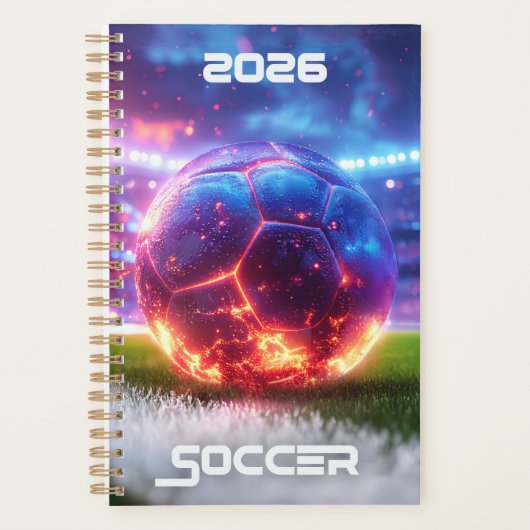 サッカー2026 - プランナー手帳 (正面)