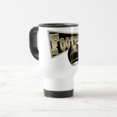 サッカー3マグカップ トラベルマグ (正面左)