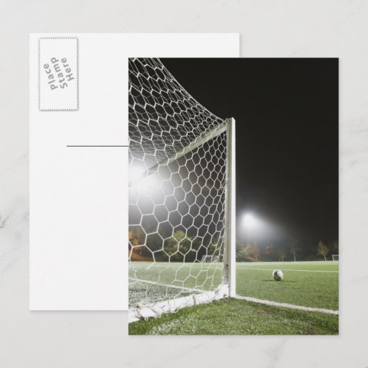 サッカー3 ポストカード (正面/裏面)