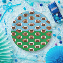 サッカー4年目のダウン誕生日 ペーパープレート