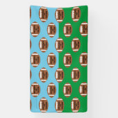 サッカー4年目のダウン誕生日 横断幕 (縦)