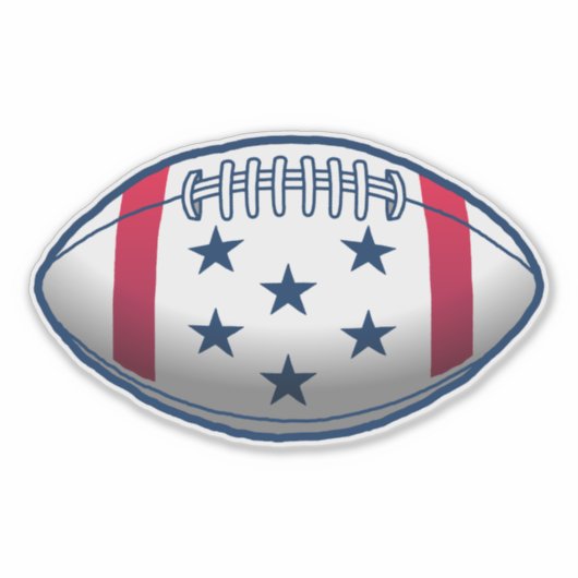 サッカー7月4日 シール (正面)