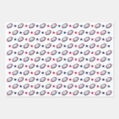 サッカー7月4日 ラッピングペーパーシート (正面3)