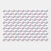 サッカー7月4日 ラッピングペーパーシート (正面2)