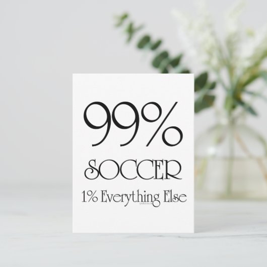 サッカー99% ポストカード (スタンド正面)