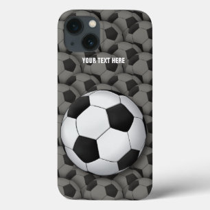 サッカー のフットボールのスポーツ・ファン iPhone 13ケース