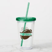 サッカー アクリルタンブラー (裏面)