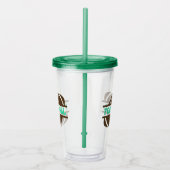 サッカー アクリルタンブラー (右)