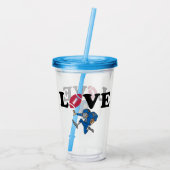 サッカー アクリルタンブラー (裏面)