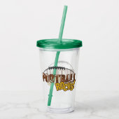 サッカー アクリルタンブラー (裏面)