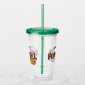 サッカー アクリルタンブラー (右)