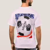 サッカー・イーグル Tシャツ (裏面)