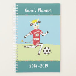 サッカー・ウシの子ども学校プランナー プランナー手帳