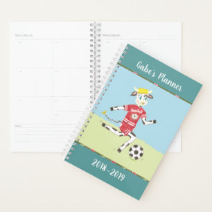 サッカー・ウシの子ども学校プランナー プランナー手帳