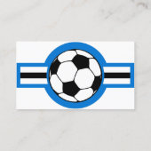 サッカー：エアスター 名刺 (裏面)